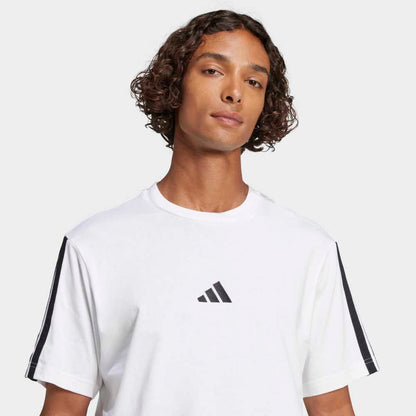 Polo Adidas Essentials 3T Hombre - Urbano | JW1952 Blanco