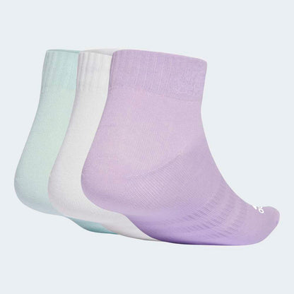 Medias Adidas T SPW LOW 3P Unisex - Urbano | JW5284 Rosa/Verde/Blanco