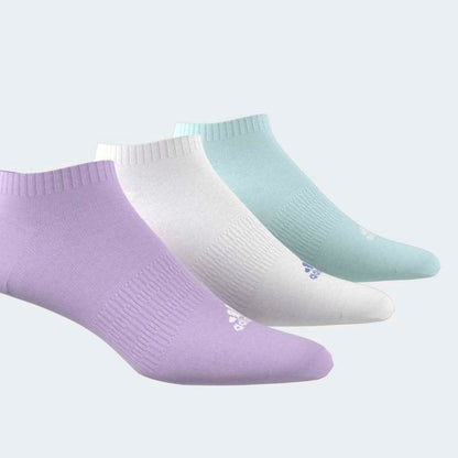 Medias Adidas T SPW LOW 3P Unisex - Urbano | JW5284 Rosa/Verde/Blanco