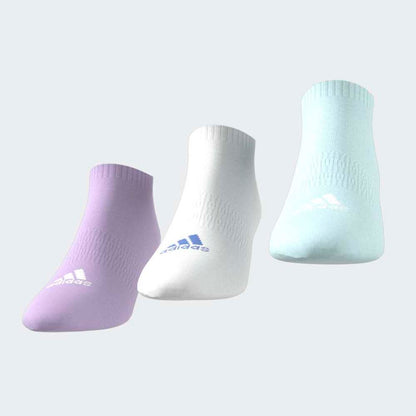 Medias Adidas T SPW LOW 3P Unisex - Urbano | JW5284 Rosa/Verde/Blanco