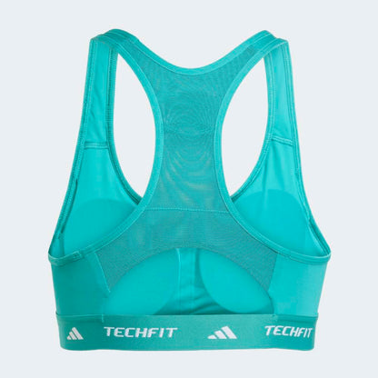Top Adidas Deportivo Techfit Mujer - Training | JW7245 Turqueza
