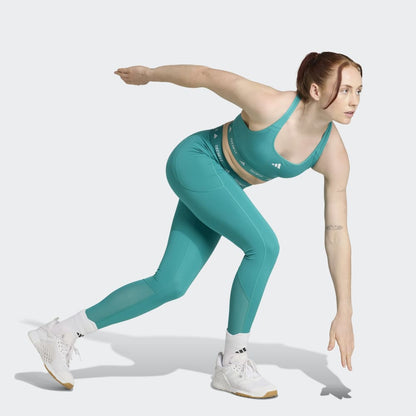Top Adidas Deportivo Techfit Mujer - Training | JW7245 Turqueza