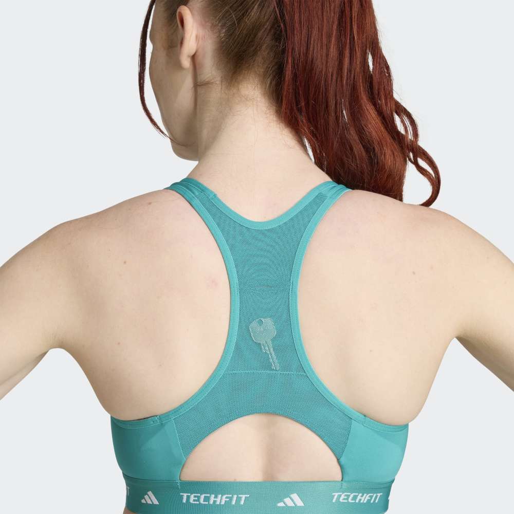 Top Adidas Deportivo Techfit Mujer - Training | JW7245 Turqueza