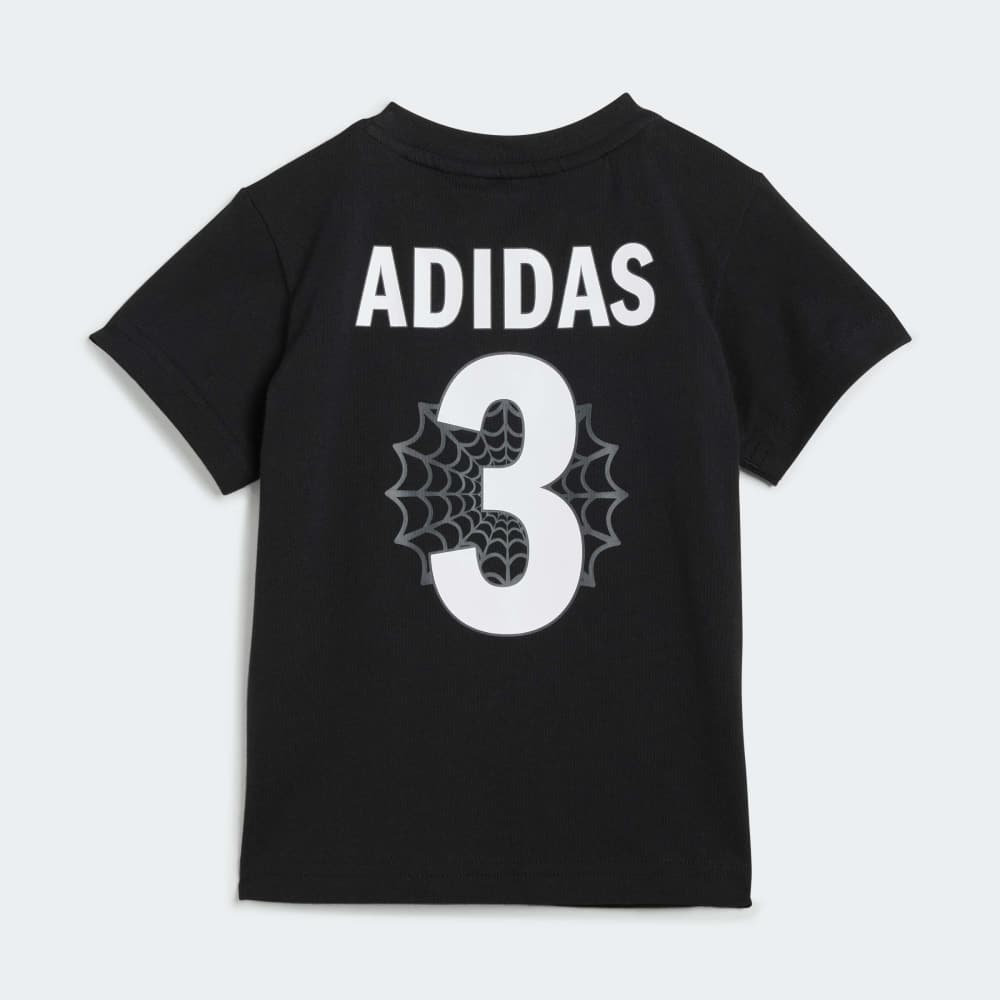 Conjunto Adidas I MRVL SM T SET Unisex - Urbano | JW9968 Negro/Rojo