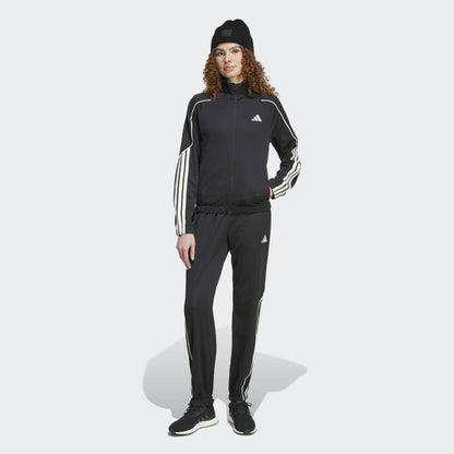 Conjunto Adidas Stadium 3 Franjas Mujer - Training | JX0471 Negro