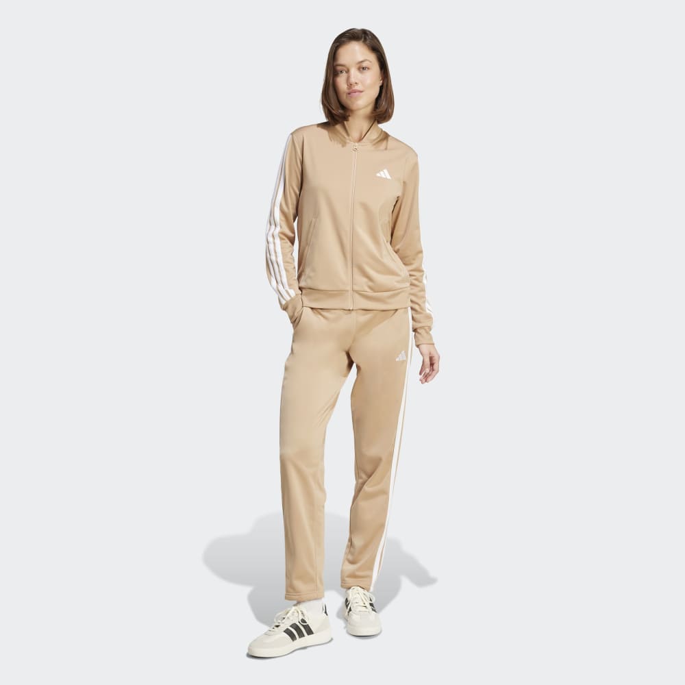 Conjunto Adidas W ESS 3S TS Mujer - Urbano | JX0507 Warm Sandstone