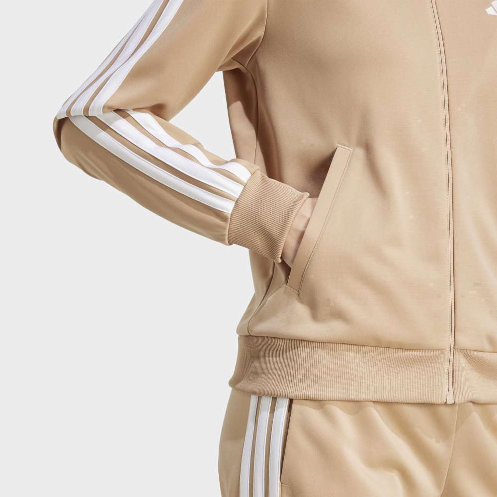 Conjunto Adidas W ESS 3S TS Mujer - Urbano | JX0507 Warm Sandstone