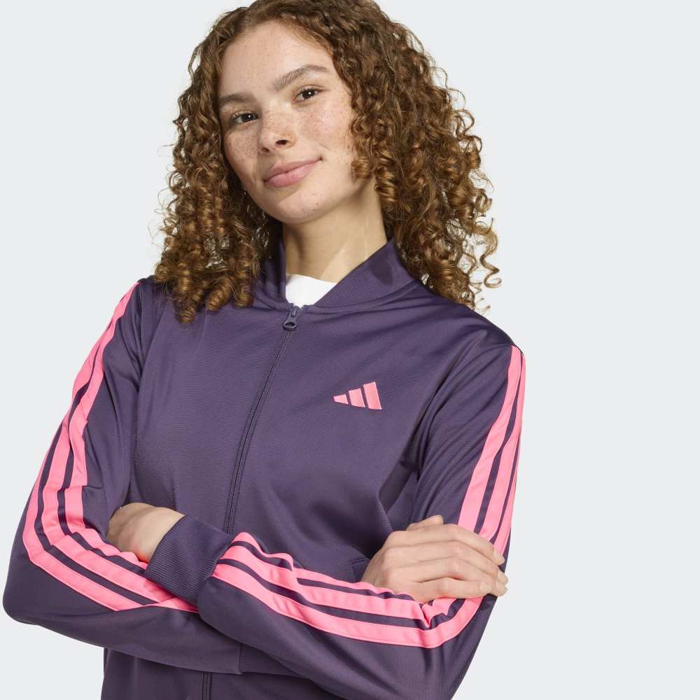 Conjunto Adidas Essentials 3 Rayas Mujer - Training | JX0510 Morado