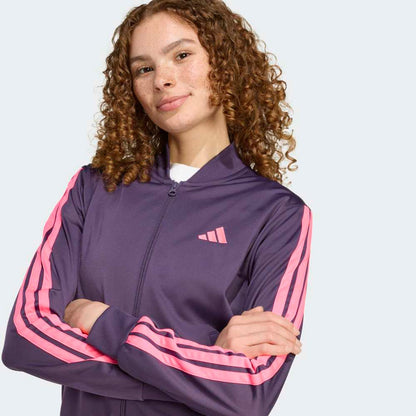 Conjunto Adidas Essentials 3 Rayas Mujer - Training | JX0510 Morado