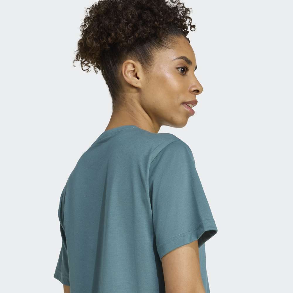 Polo Adidas Essentials Logotipo Grande Mujer - Training | JX1270 Verde