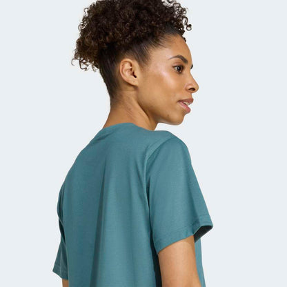 Polo Adidas Essentials Logotipo Grande Mujer - Training | JX1270 Verde