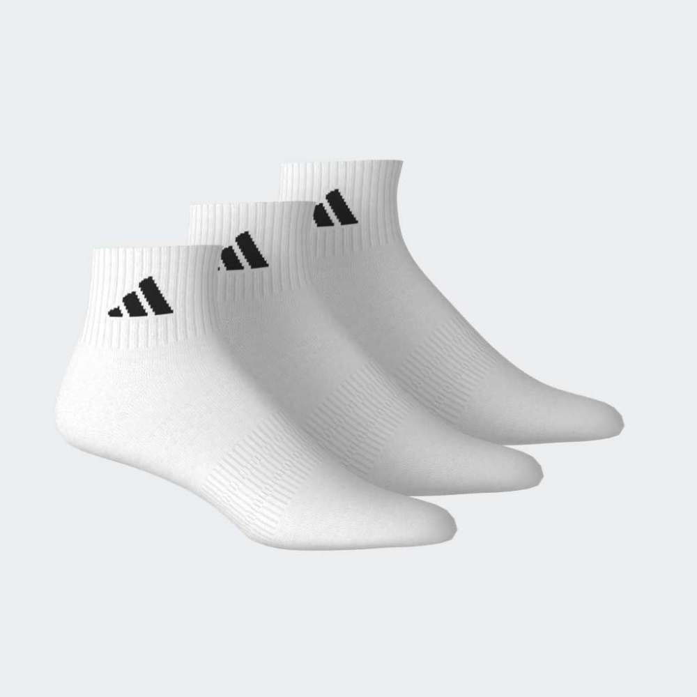 Medias Adidas C ESS ANK 3P Unisex - Urbano | JZ0523 Blanco