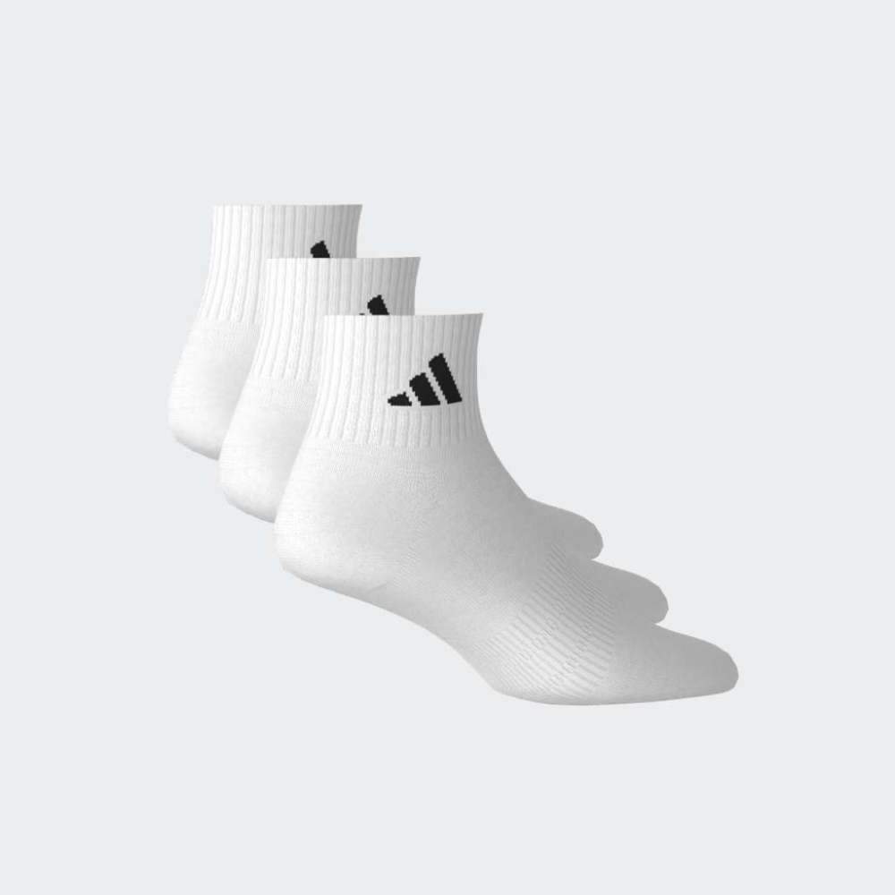 Medias Adidas C ESS ANK 3P Unisex - Urbano | JZ0523 Blanco