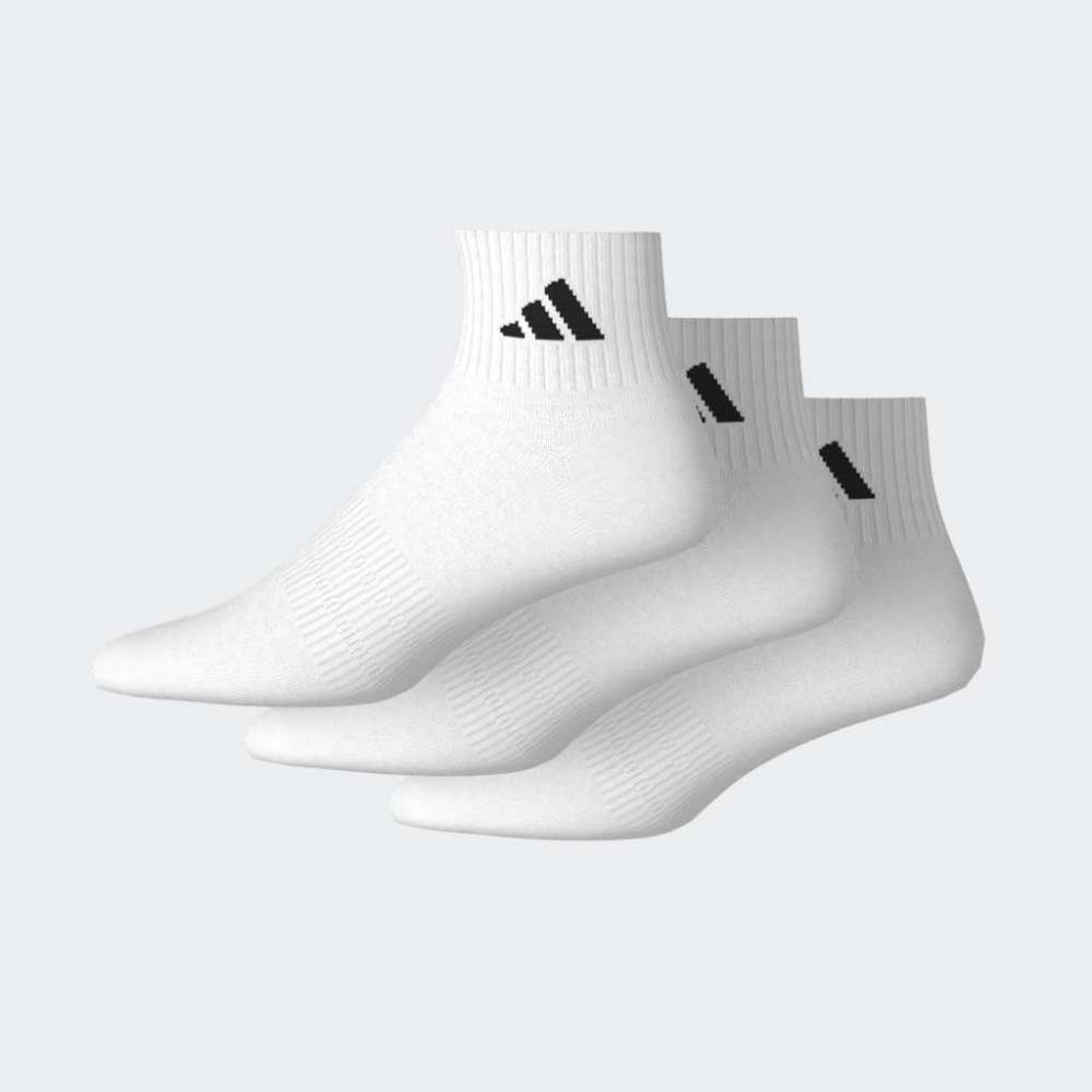 Medias Adidas C ESS ANK 3P Unisex - Urbano | JZ0523 Blanco