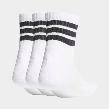 Medias Adidas 3S ESS C Mid 3P Unisex - Urbano | JZ0529 Blanco