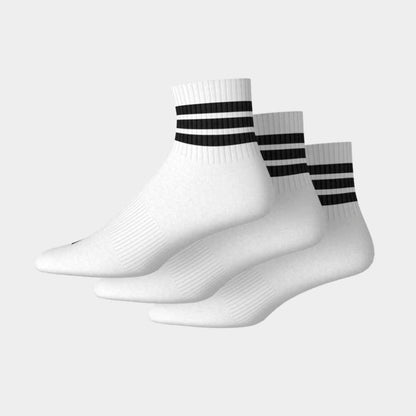 Medias Adidas 3S ESS C Mid 3P Unisex - Urbano | JZ0529 Blanco