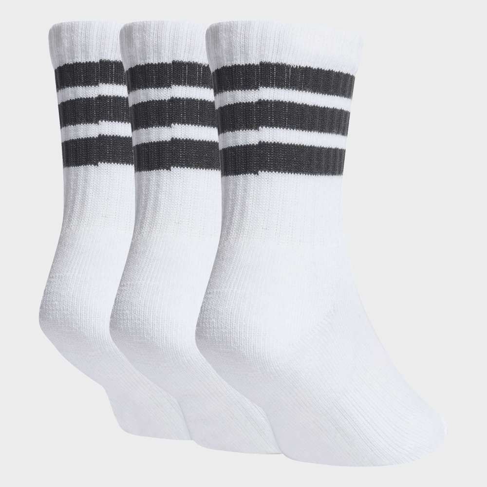 Medias Adidas 3S KD C CRW 3P Unisex - Urbano | JZ0531 Blanco