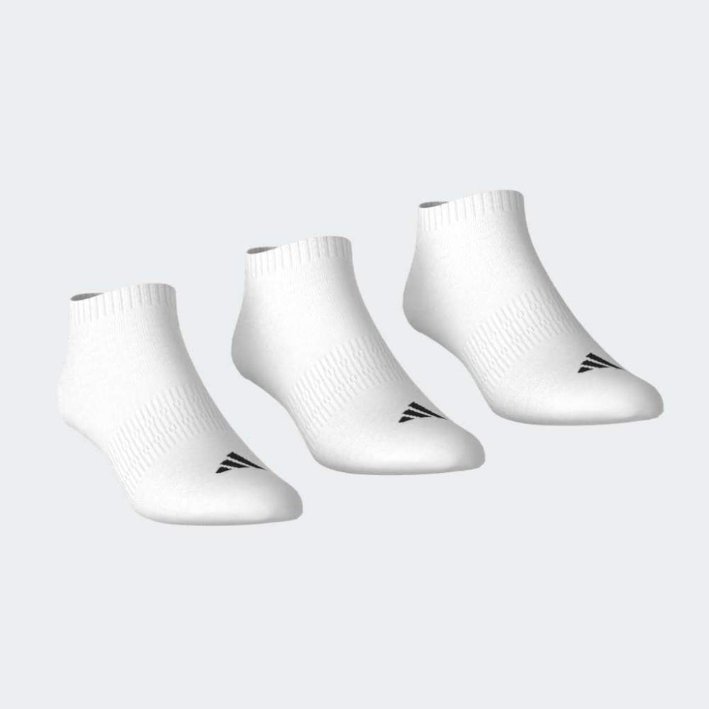 Medias Adidas C ESS LOW 3P Unisex - Urbano | JZ0535 Blanco