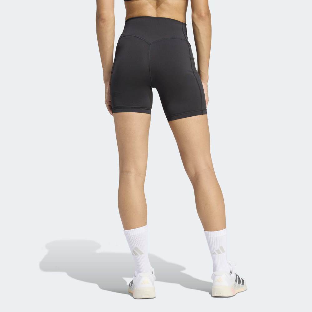 Licras Cortas Adidas OPT 3S L Mujer - Trainning | JZ1100 Negro
