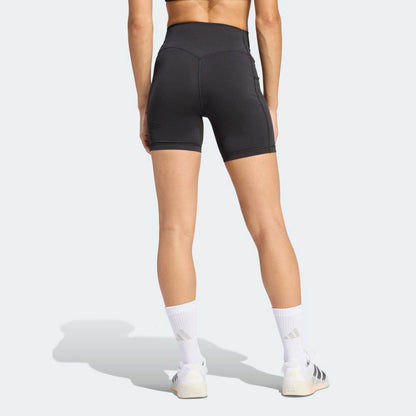 Licras Cortas Adidas OPT 3S L Mujer - Trainning | JZ1100 Negro