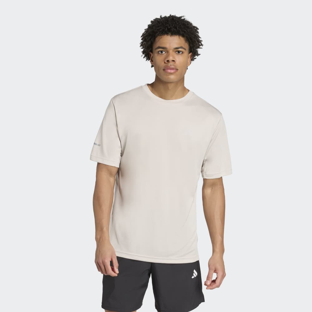 Polo Adidas TR ESS HP T Hombre - Trainning | JZ4162 Beige