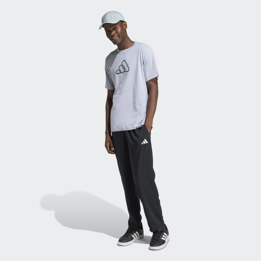 Polo Adidas Graphic Motorsport Track Hombre - Urbano | JZ5051 Blanco