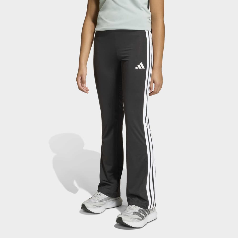 Pantalón Adidas JG TR-ES 3S FL Mujer - Trainning | KB2853 Negro