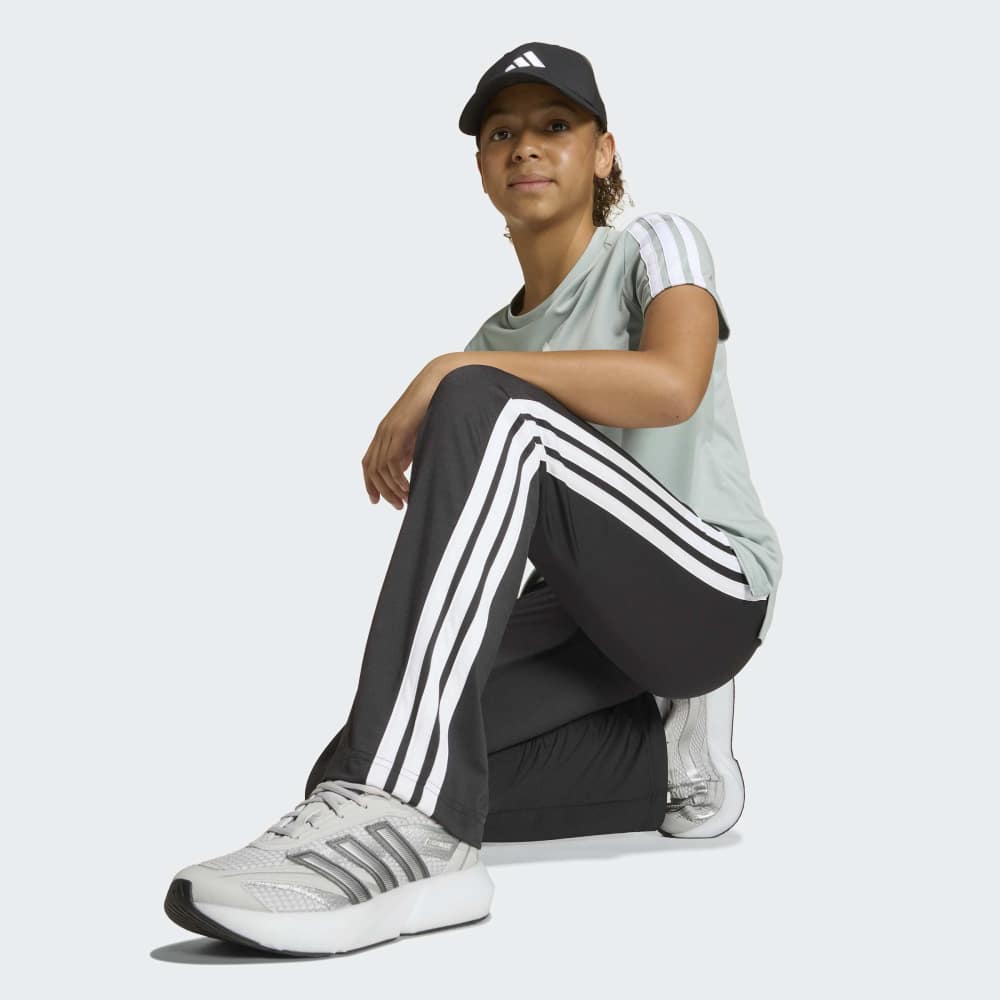 Pantalón Adidas JG TR-ES 3S FL Mujer - Trainning | KB2853 Negro