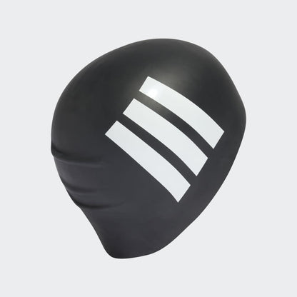 Gorra de Natación Adidas ADULT 3S CAP Unisex - Urbano | KB9515 Negro