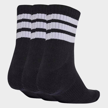Medias Adidas 3S ESS C Mid 3P Unisex - Urbano | KC9617 Negro