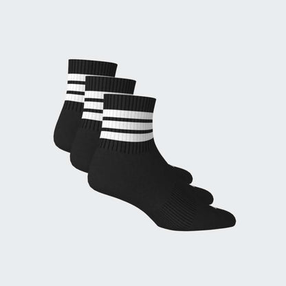 Medias Adidas 3S ESS C Mid 3P Unisex - Urbano | KC9617 Negro