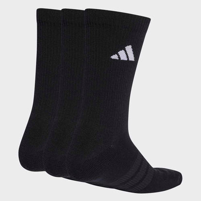 Medias Adidas C ESS CRW 3P Unisex - Urbano | KC9626 Negro