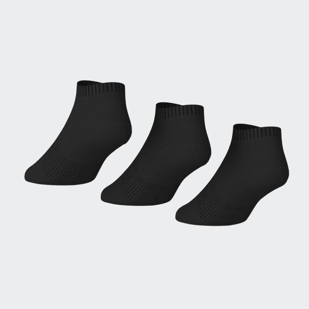 Medias Adidas T ESS Low 3P Unisex - Urbano | KC9628 Negro