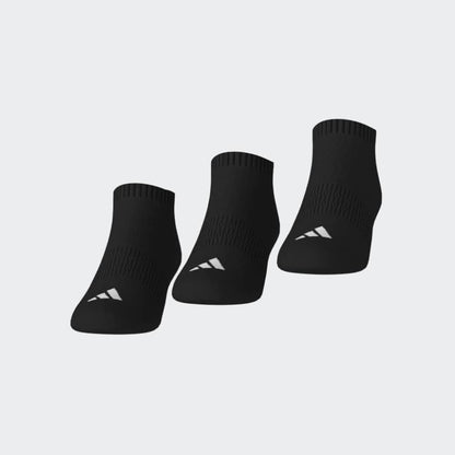 Medias Adidas T ESS Low 3P Unisex - Urbano | KC9628 Negro