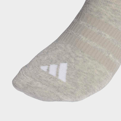 Medias Adidas T ESS Low 3P Unisex - Urbano | KC9629 Negro/Gris/Blanco