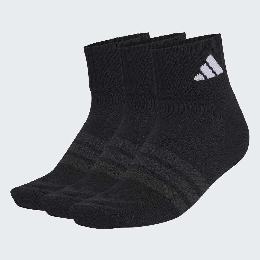 Medias Adidas C ESS ANK 3P Unisex - Urbano | KC9633 Negro
