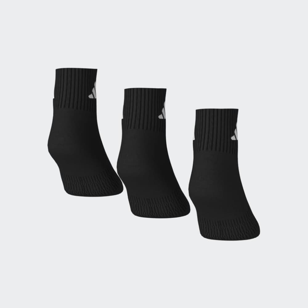 Medias Adidas C ESS ANK 3P Unisex - Urbano | KC9633 Negro