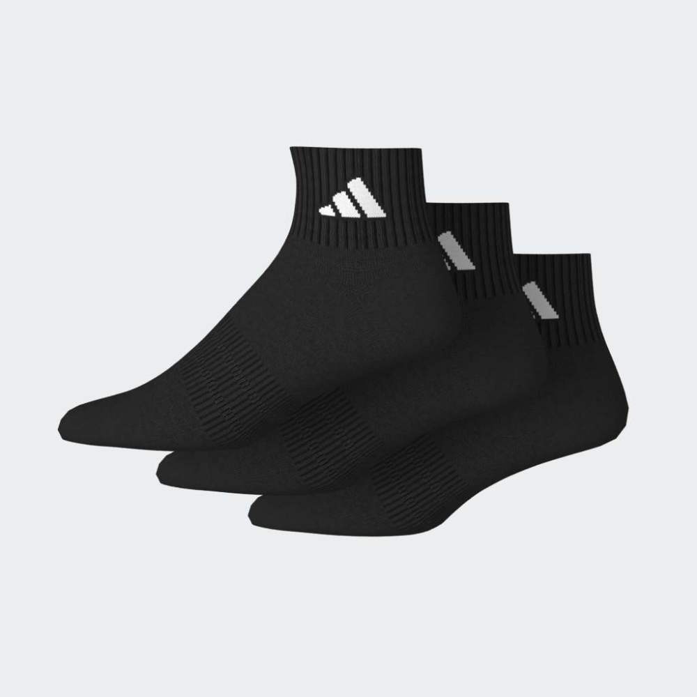 Medias Adidas C ESS ANK 3P Unisex - Urbano | KC9633 Negro