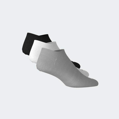 Medias Adidas T ESS NS 3P Unisex - Urbano | KD1715 Blanco/Gris/Negro