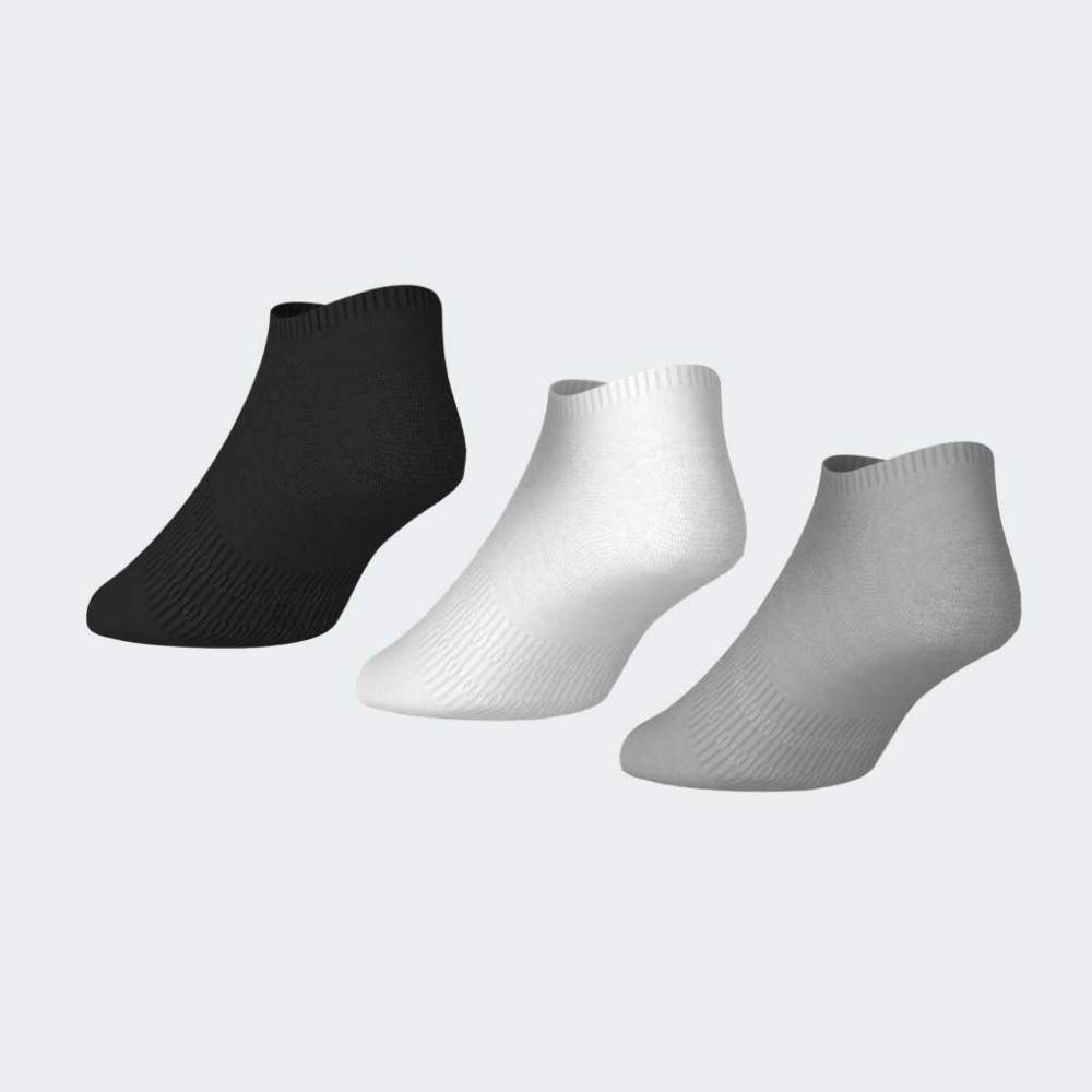 Medias Adidas T ESS NS 3P Unisex - Urbano | KD1715 Blanco/Gris/Negro