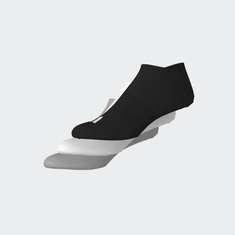 Medias Adidas T ESS NS 3P Unisex - Urbano | KD1715 Blanco/Gris/Negro