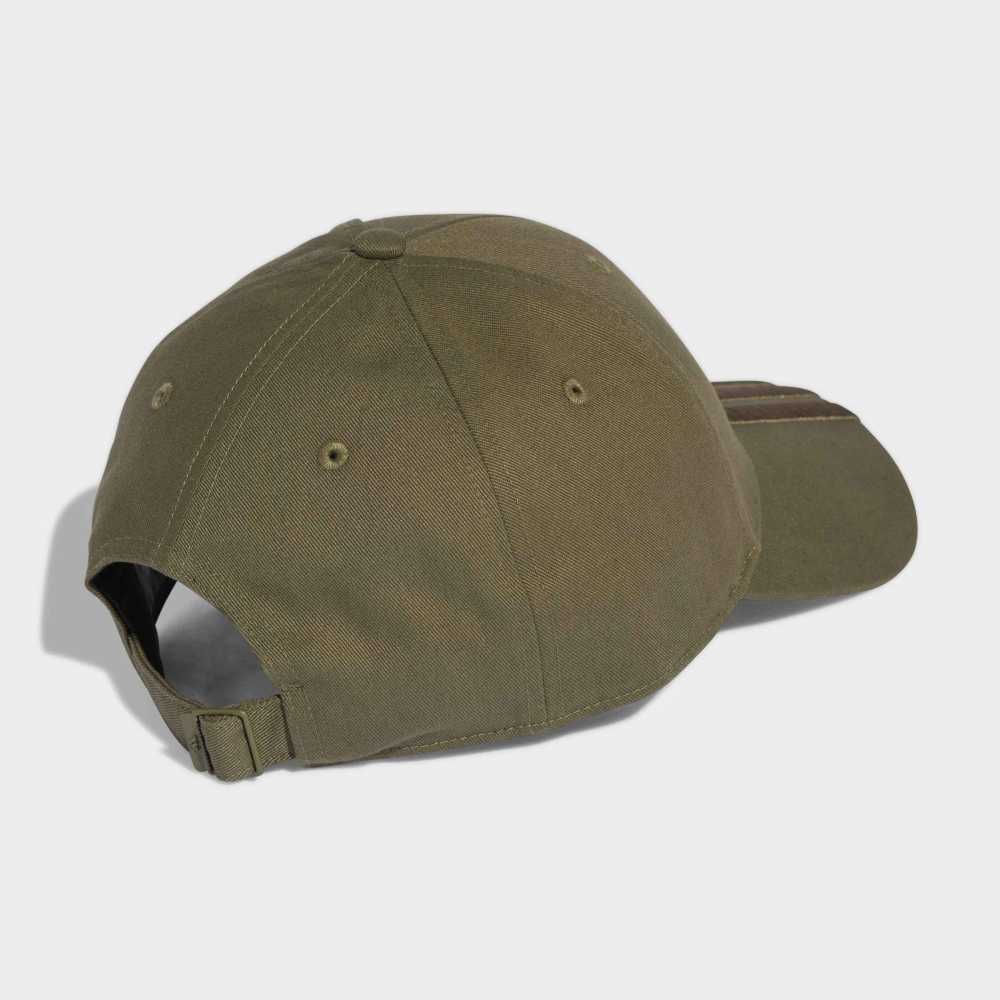 Gorra Adidas BB nuevo logotipo 3 rayas Unisex - Urbano | KE5878 Oliva Strata