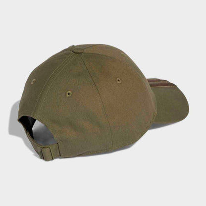 Gorra Adidas BB nuevo logotipo 3 rayas Unisex - Urbano | KE5878 Oliva Strata