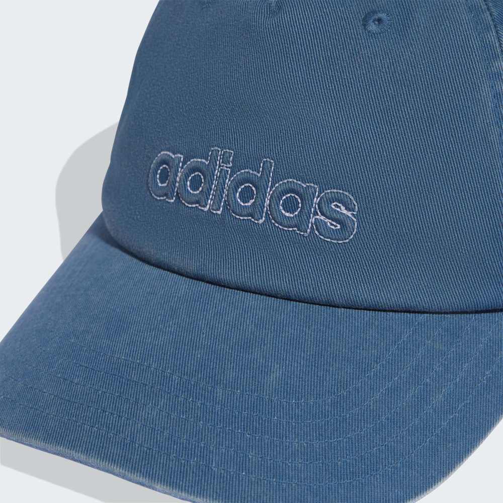 Gorra Adidas Dad con efecto lavado Unisex - Urbano | KE8265 Azul