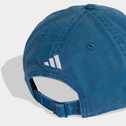 Gorra Adidas Dad con efecto lavado Unisex - Urbano | KE8265 Azul