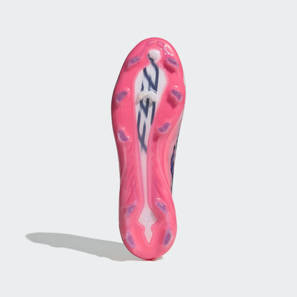 Zapatillas Adidas F50 Hyperfast Pro LL/FG Hombre - Fútbol | KH6806 Blanco/Rosa