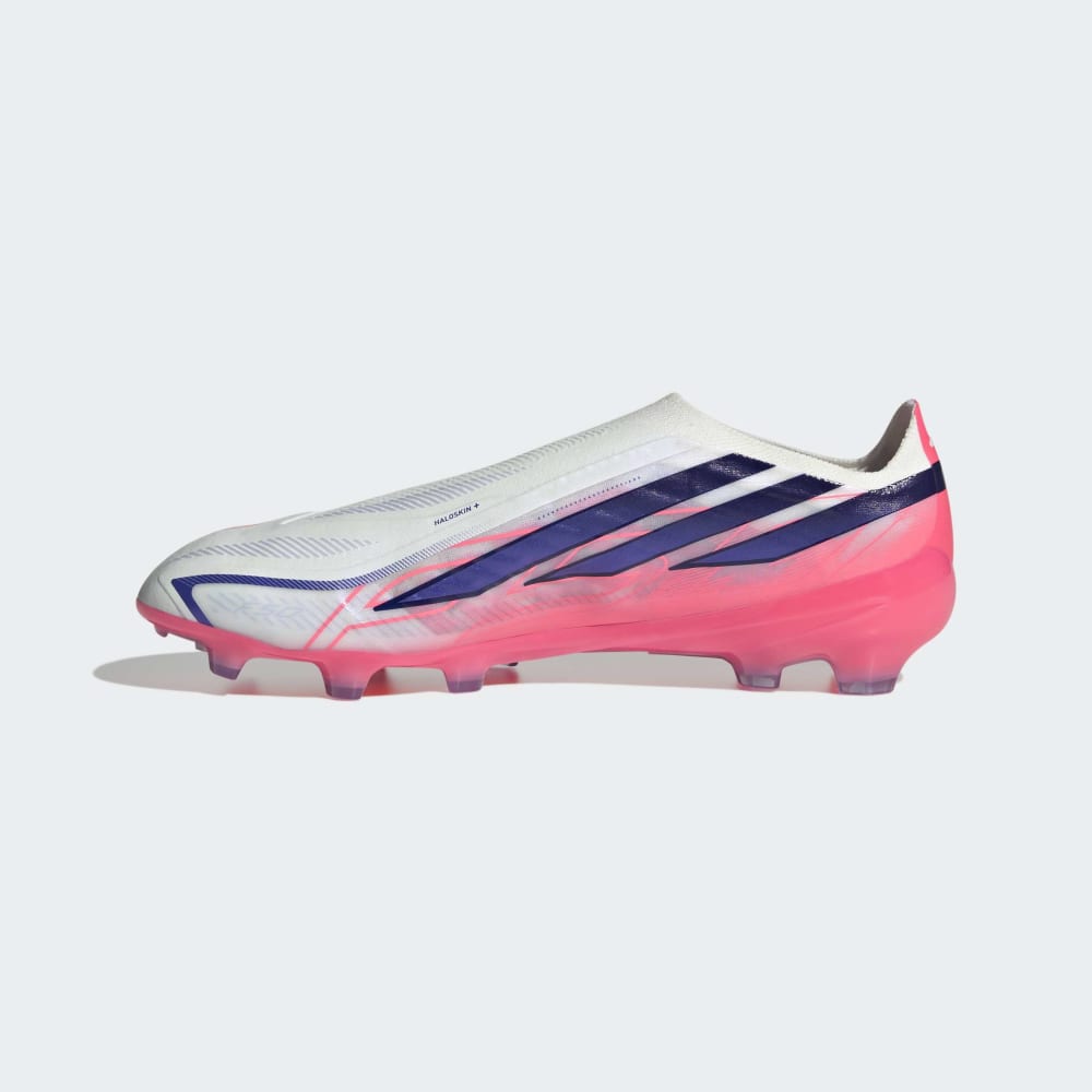 Zapatillas Adidas F50 Hyperfast Pro LL/FG Hombre - Fútbol | KH6806 Blanco/Rosa