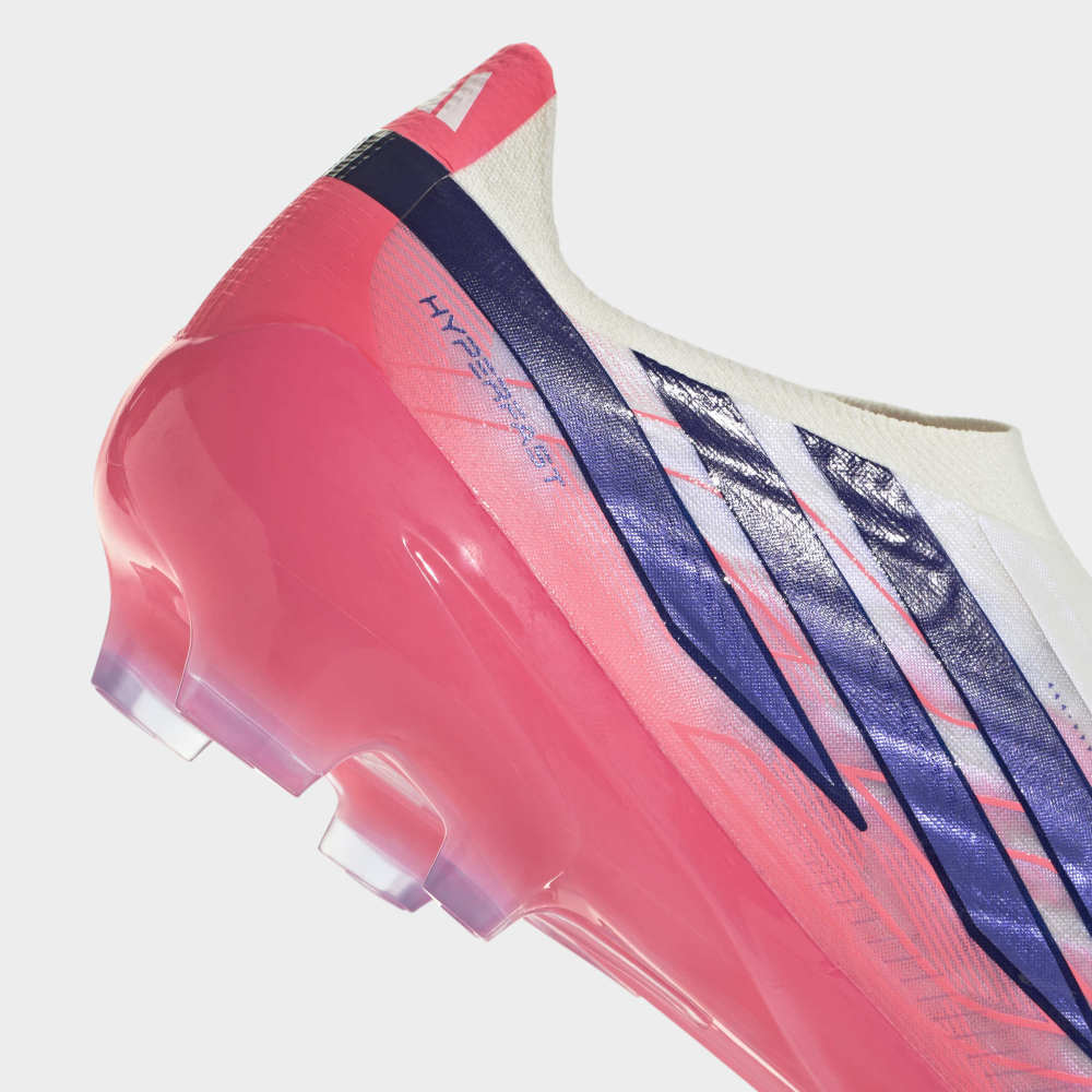 Zapatillas Adidas F50 Hyperfast Pro LL/FG Hombre - Fútbol | KH6806 Blanco/Rosa