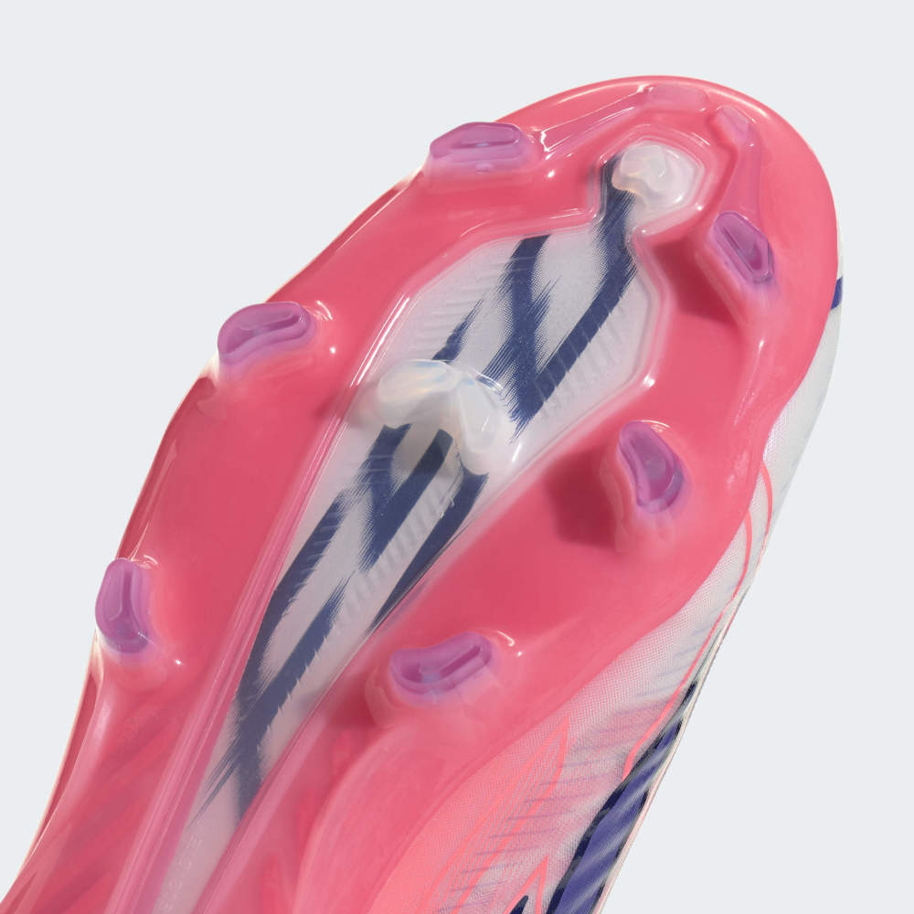 Zapatillas Adidas F50 Hyperfast Pro LL/FG Hombre - Fútbol | KH6806 Blanco/Rosa