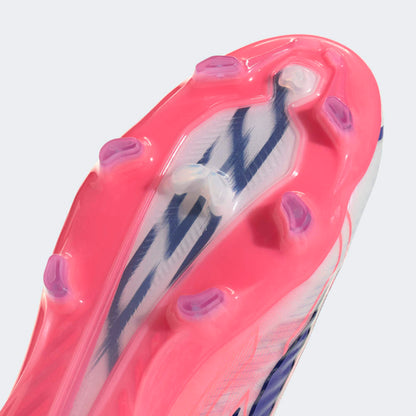 Zapatillas Adidas F50 Hyperfast Pro LL/FG Hombre - Fútbol | KH6806 Blanco/Rosa